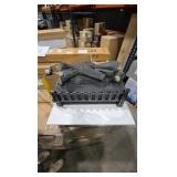 Duraflame 20 in Electric Fireplace Log Set in Black