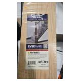 Stair Parts 55 in. x 4-5/8 in. Unfinished Hemlock Craftsman Box Newel Post for Stair Remodel