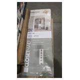 ClosetMaid Selectives 48 in. W - 112 in. W White Reach-In Tower Wall Mount 6-Shelf Wood Closet System