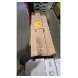 260 square feet of 3/4" real oak flooring.