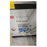 VELUX 22-1/2 in. x 22-1/2 in. Fixed Curb Mount Skylight with Laminated Low-E3 Glass, White Solar Powered Room Darkening Shade