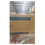 (20) Monument 673776 4-Light White Rectangular Flushmount