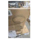 (2) HINNIXY 15.7 in. Indoor Fresh White Flush Mount Ceiling Fan with Light Kit and Remote Control