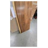 Hampton Bay 8 ft. L x 25 in. D Finished Saman Solid Wood Butcher Block Countertop in with Live Edge