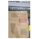 Baxton Studio Minette Sand and Dark Brown Fabric Dining Chair (Set of 4)