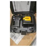 DEWALT 40 ft. Red Self-Leveling Cross Line Laser Level with (2) AA Batteries & Case