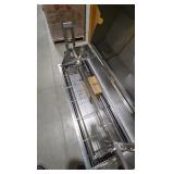 VEVOR Rotisserie Grill with Hooded Cover, BBQ Whole Charcoal Spit Grill, 46 in. 132 lbs. Capacity, Electric 52-Watt Roaster