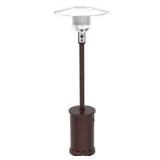 Nexgrill Sundara 48,000 BTU Bronze Propane Standing Patio Heater with Wheels