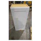 3 white cabinets--Shaker Assembled Base Kitchen Cabinet in Satin White