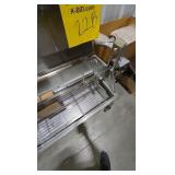 VEVOR Rotisserie Grill with Hooded Cover, BBQ Whole Charcoal Spit Grill, 46 in. 132 lbs. Capacity, Electric 52-Watt Roaster