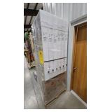 (6) Masonite 32 in. x 80 in. 6 Panel Left-Handed Primed Composite Solid Core Single Prehung Interior Door 4-9/16 in. Flat Jamb