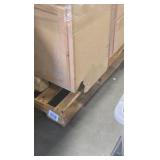 3 unfinished cabinets