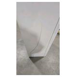 3 white cabinets--Shaker Assembled Base Kitchen Cabinet in Satin White