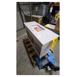 Home Decorators Collection Doveton 48 in. Single Sink Freestanding White Bath Vanity with White Engineered Marble Top (Assembled)