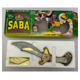 Vintage 1994 Mighty Morphin Power Rangers SABA The Talking Tiger Saber In Original Box