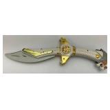 Vintage 1994 Mighty Morphin Power Rangers SABA The Talking Tiger Saber In Original Box