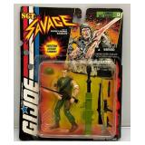 1994 GI Joe SGT. SAVAGE Combat SGT. SAVAGE 2 Action Figure On Original Card