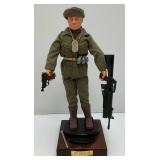 1994 30th Anniversary 1964-1994 12" GI Joe "A Real American Hero" Action Figure With Stand (Complete No Box)