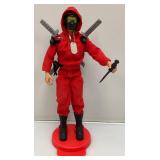 Pre-Owned 1992 12" GI Joe Hall Of Fame (Snake Eyes) Action Figure (With Original Box) Seems Complete