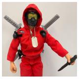 Pre-Owned 1992 12" GI Joe Hall Of Fame (Snake Eyes) Action Figure (With Original Box) Seems Complete