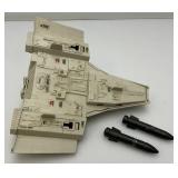 Vintage GI Joe Sharc With Action Figure (Mostly Complete Missing A Couple Pieces)