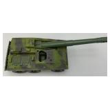 1984 GI Joe Slugger Cannon Tank Vehicle With Action Figure