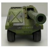 1984 GI Joe Slugger Cannon Tank Vehicle With Action Figure