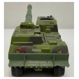 1984 GI Joe Slugger Cannon Tank Vehicle With Action Figure