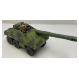 1984 GI Joe Slugger Cannon Tank Vehicle With Action Figure