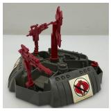 1988 GI Joe Cobra Battle Barge (Missing One Gun)