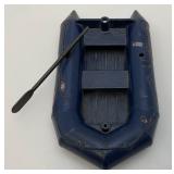 1985 GI Joe Cobra Night Landing Boat And 1988 GI Joe Battle Force 2000 Pulverizer (Both Missing Some Pieces)