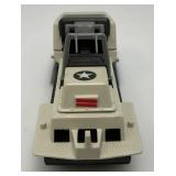 1983 G I Joe Polar Battle Bear Skimobile (Complete But Ski Mount Pegs Broke)