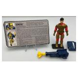 1992 GI Joe (BARRICADE) Action Figure With File Card And More (Almost Complete)