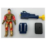 1992 GI Joe (BARRICADE) Action Figure With File Card And More (Almost Complete)
