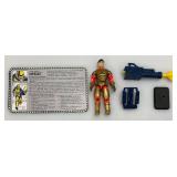 1992 GI Joe (BARRICADE) Action Figure With File Card And More (Almost Complete)