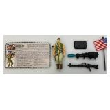 1991 GI Joe (Gung-Ho) Action Figure With File Card And More (Almost Complete)