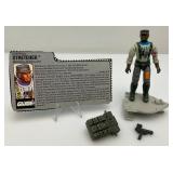 1990 GI Joe (STRETCHER) Action Figure With File Card And More (Almost Complete)