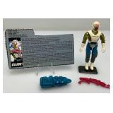 1989 GI Joe (DEE-JAY) Action Figure With File Card And More (Almost Complete)