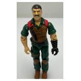 1984 GI Joe (Junkyard) Action Figure With File Card And More (Almost Complete)