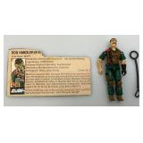 1984 GI Joe (Junkyard) Action Figure With File Card And More (Almost Complete)