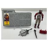 1990 GI Joe (NIGHT CREEPER) Action Figure With File Card And More (Almost Complete)
