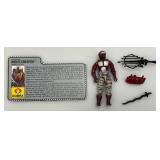 1990 GI Joe (NIGHT CREEPER) Action Figure With File Card And More (Almost Complete)