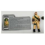 1990 GI Joe (AMBUSH) Action Figure With File Card
