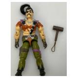 1990 GI Joe (Zanzibar Dreadnok Pirate) Cobra Action Figure With File Card