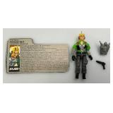 1987 GI Joe (PSYCHE-OUT) Action Figure With File Card And More (Almost Complete)