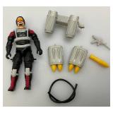 1990 GI Joe (METAL HEAD DESTRO) Anti-Tank Specialist Action Figure With File Card And More (Almost Complete)