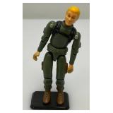 19983 GI Joe (SHORT FUZE) Straight Arm Action Figure With File Card And More