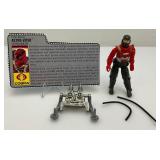 1988 GI Joe (ASTRO VIPER" Cobranaut Action Figure With File Card And More (Almost Complete)
