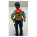 1984 GI Joe (CUTTER) Hovercraft Driver Action Figure With File Card