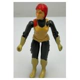 1982 GI Joe (Scarlett) STRAIGHT ARM Action Figure With File Card